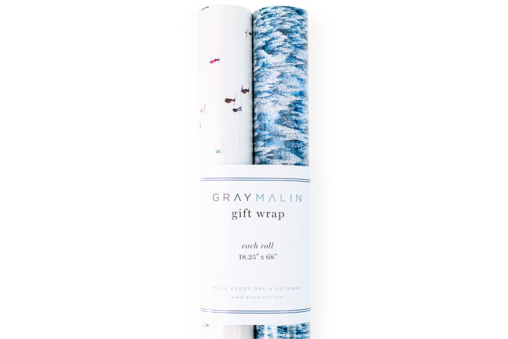 The Snow Holiday Gift Wrap Set