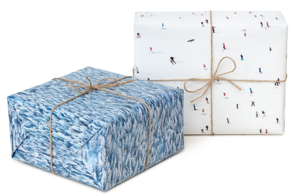 The Snow Holiday Gift Wrap Set