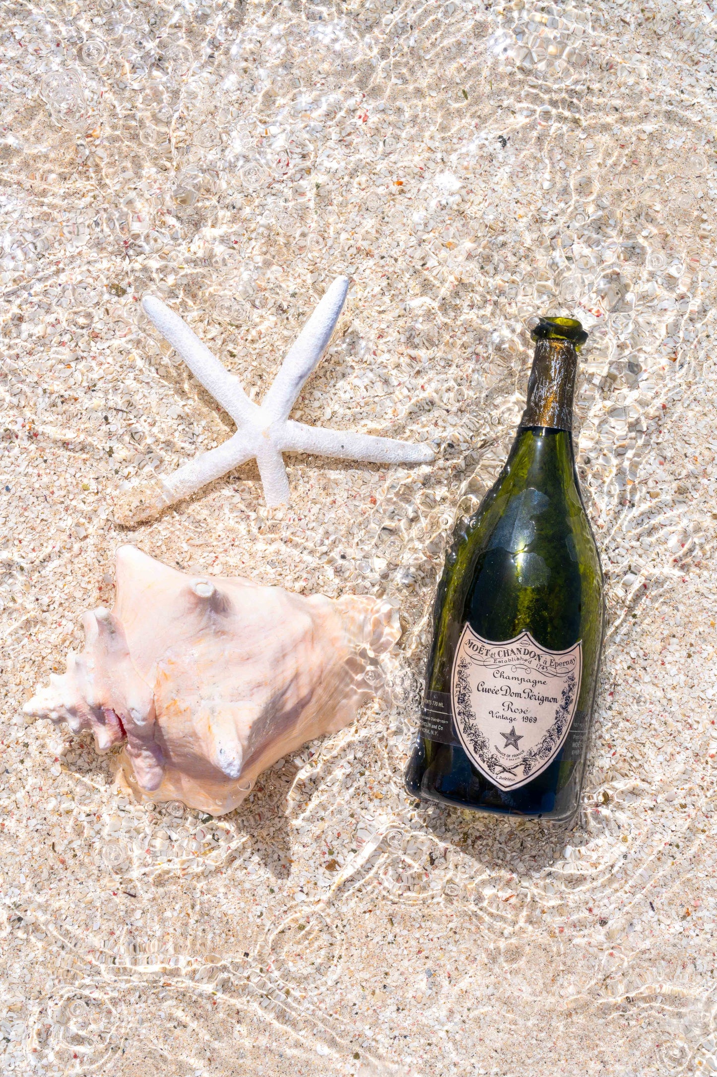 Splash of 1969 Dom Perignon, St. Barths