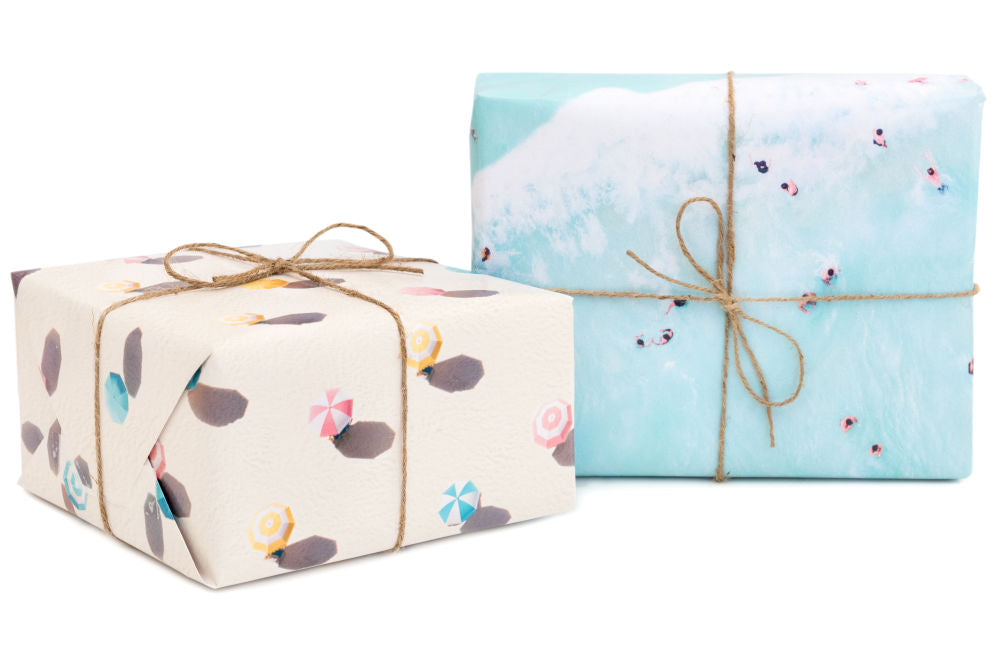 The Beach Birthday Gift Wrap Set