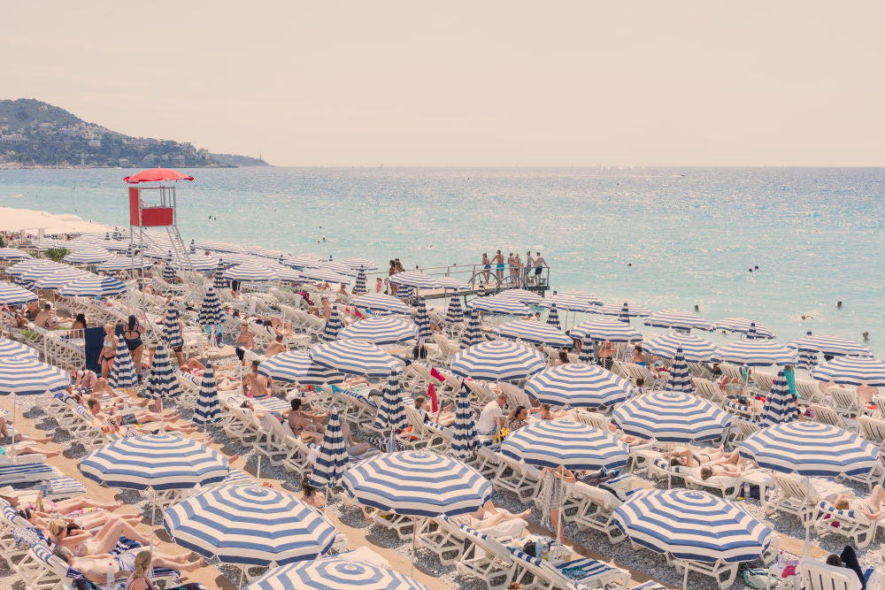 Striped Umbrellas, Nice