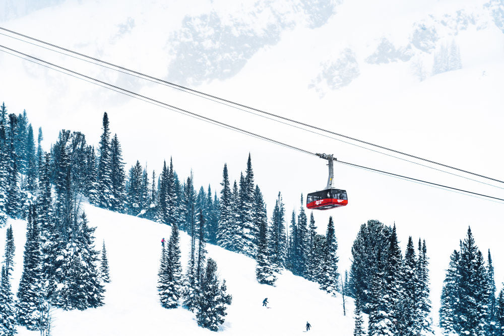 The Aerial Tram, Jackson Hole