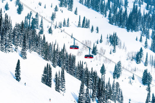 Product image for The Aerial Trams, Jackson Hole