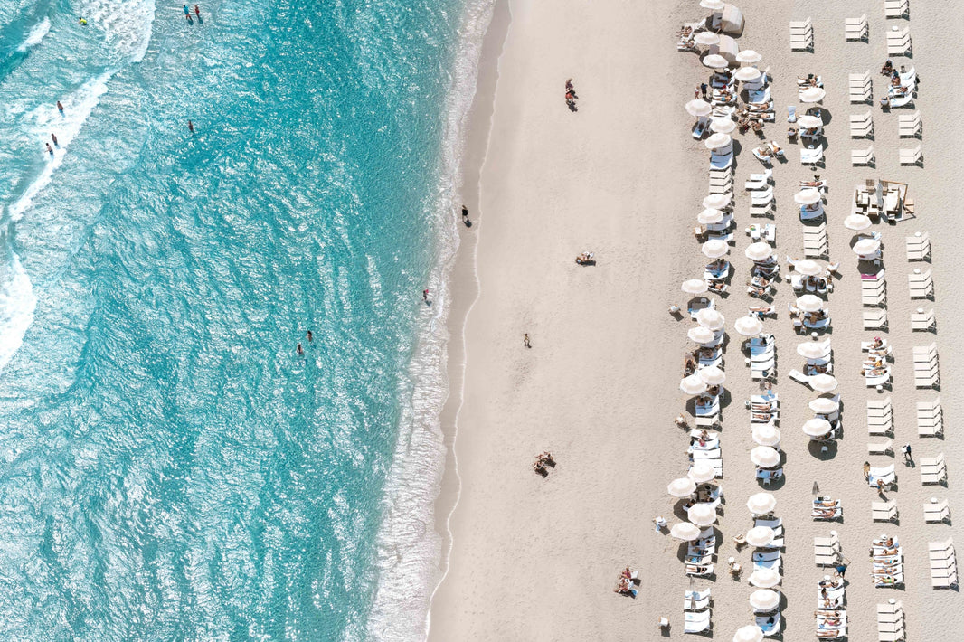 Photography by Gray Malin of The Boca Raton Beach Club Beach, Boca Raton