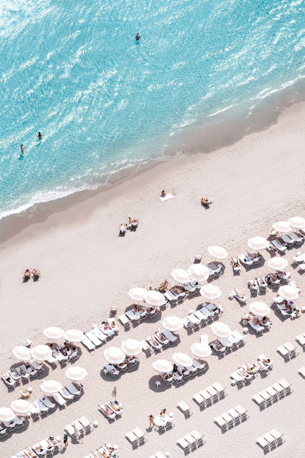 Photography by Gray Malin of The Boca Raton Beach Club Beach Vertical, Boca Raton