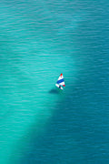 The Sunfish Sailboat Vertical, Lake Michigan