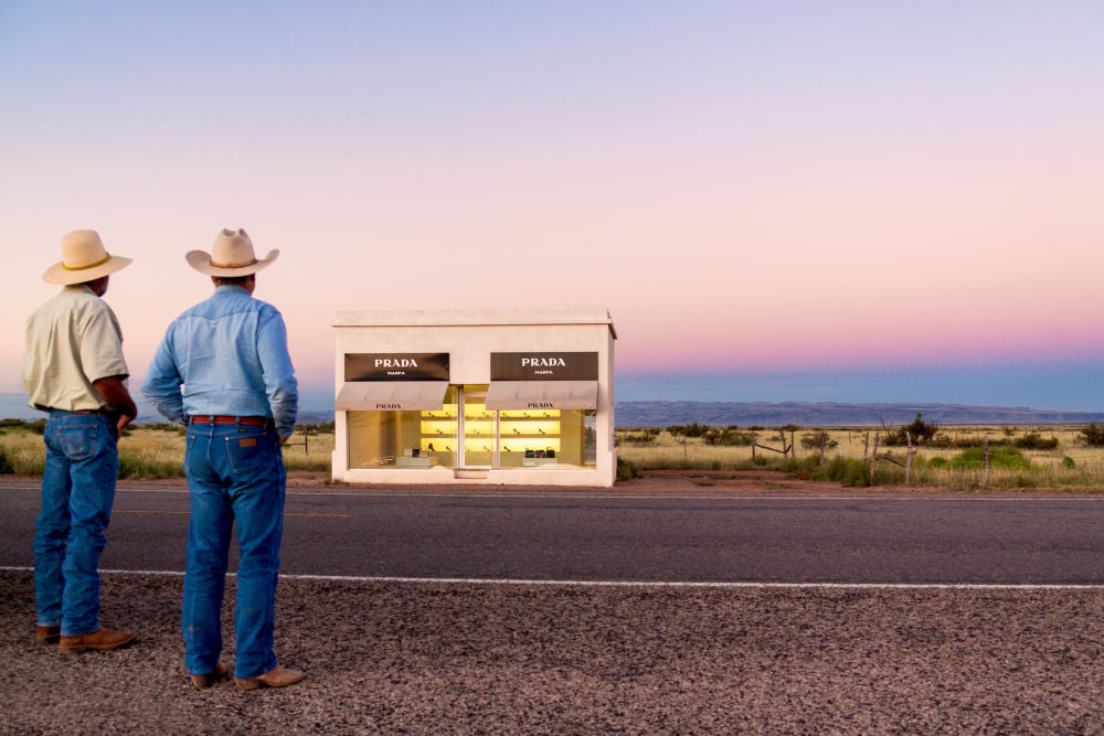 Two Cowboys, Prada Marfa