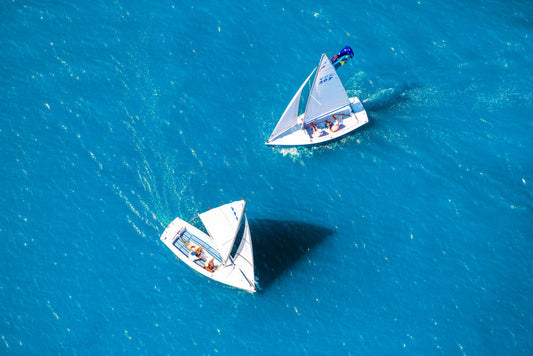 Two Sailboats, Newport Beach