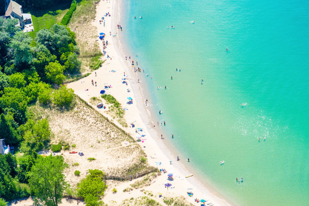 Vans Beach, Leland, Michigan