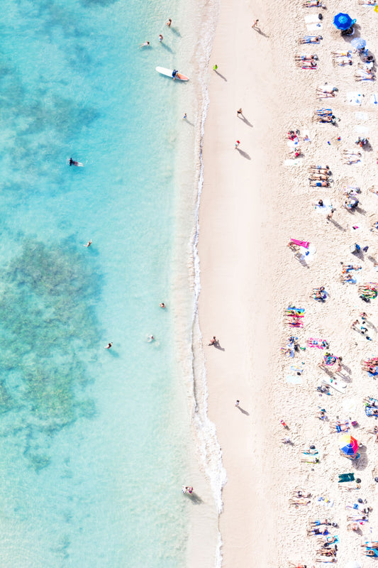 Waikiki Beach Vertical