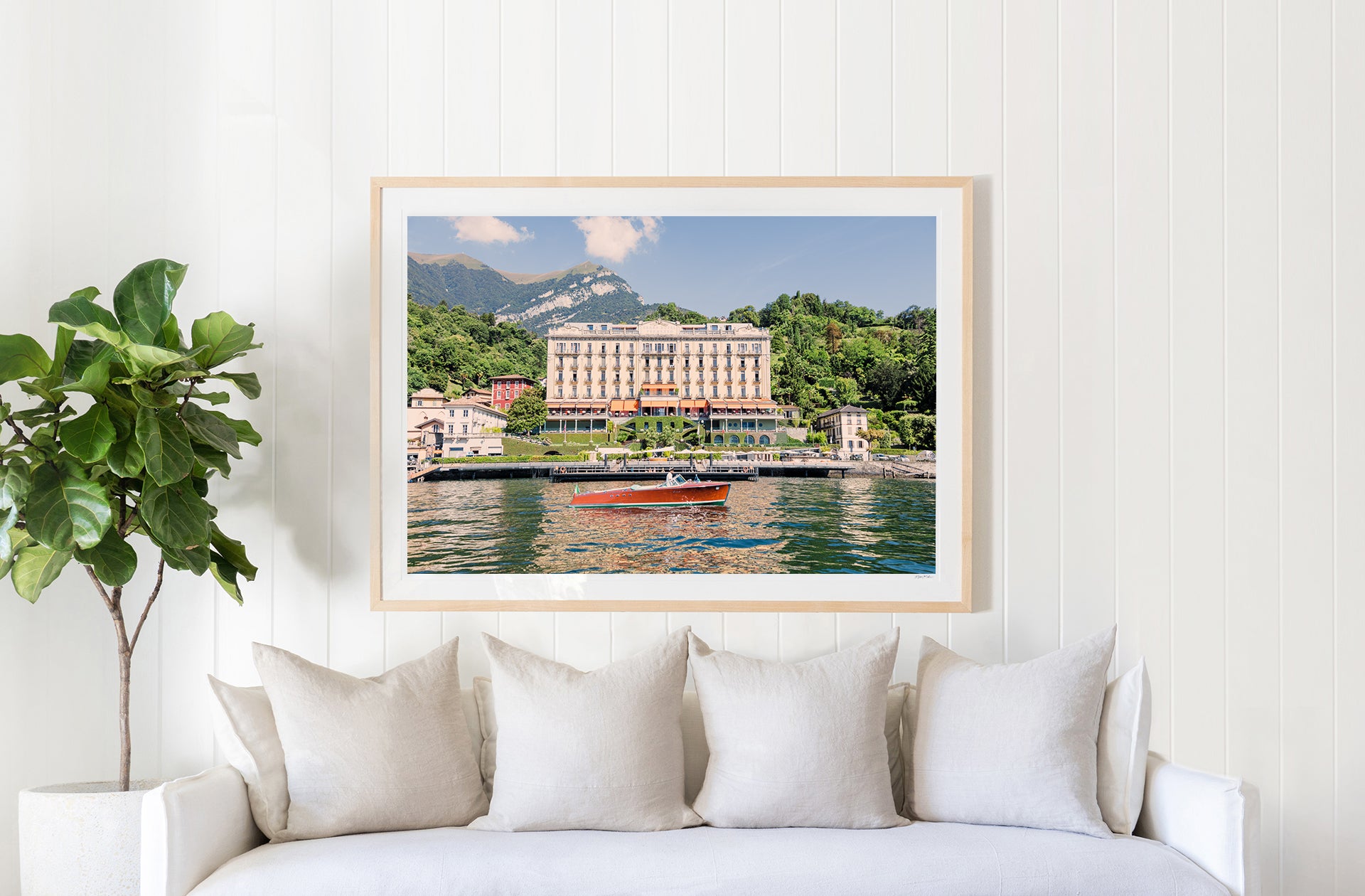 Wooden Boat, Grand Hotel Tremezzo