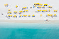 Yellow Umbrellas, Bonita Springs, Florida