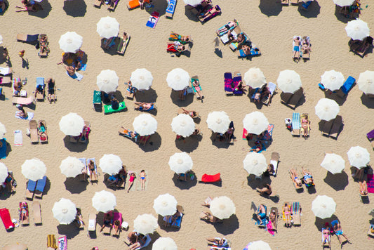 Barcelona Beach Umbrellas