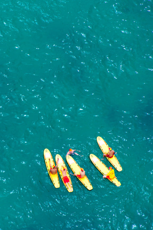 Bondi Surf Lifeguards Triptych