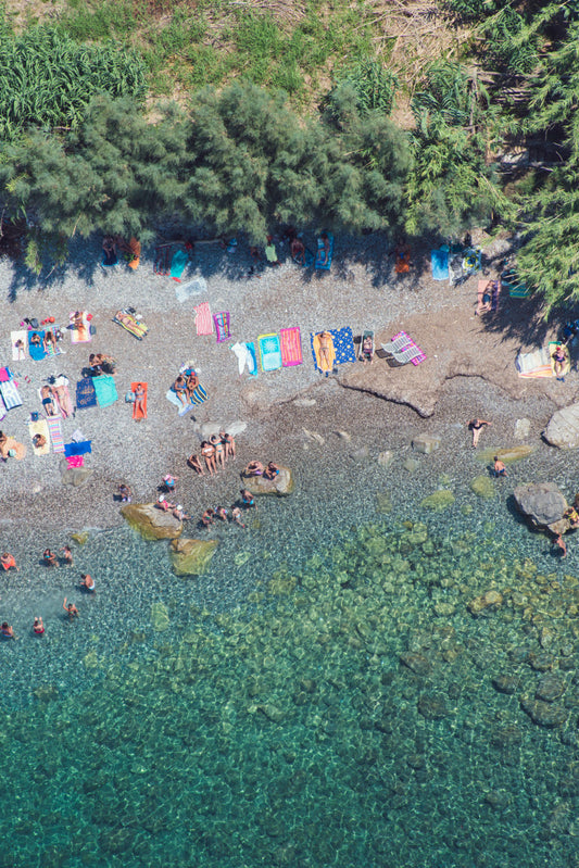 Capri Sunbathers Diptych