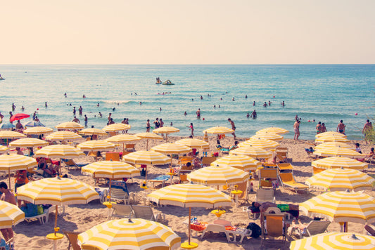 Cefalù Yellow Umbrellas