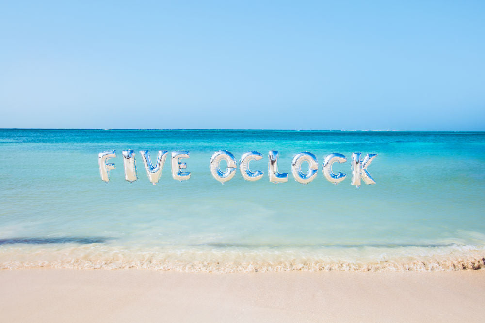 Photography by Gray Malin of Five O'Clock Balloons