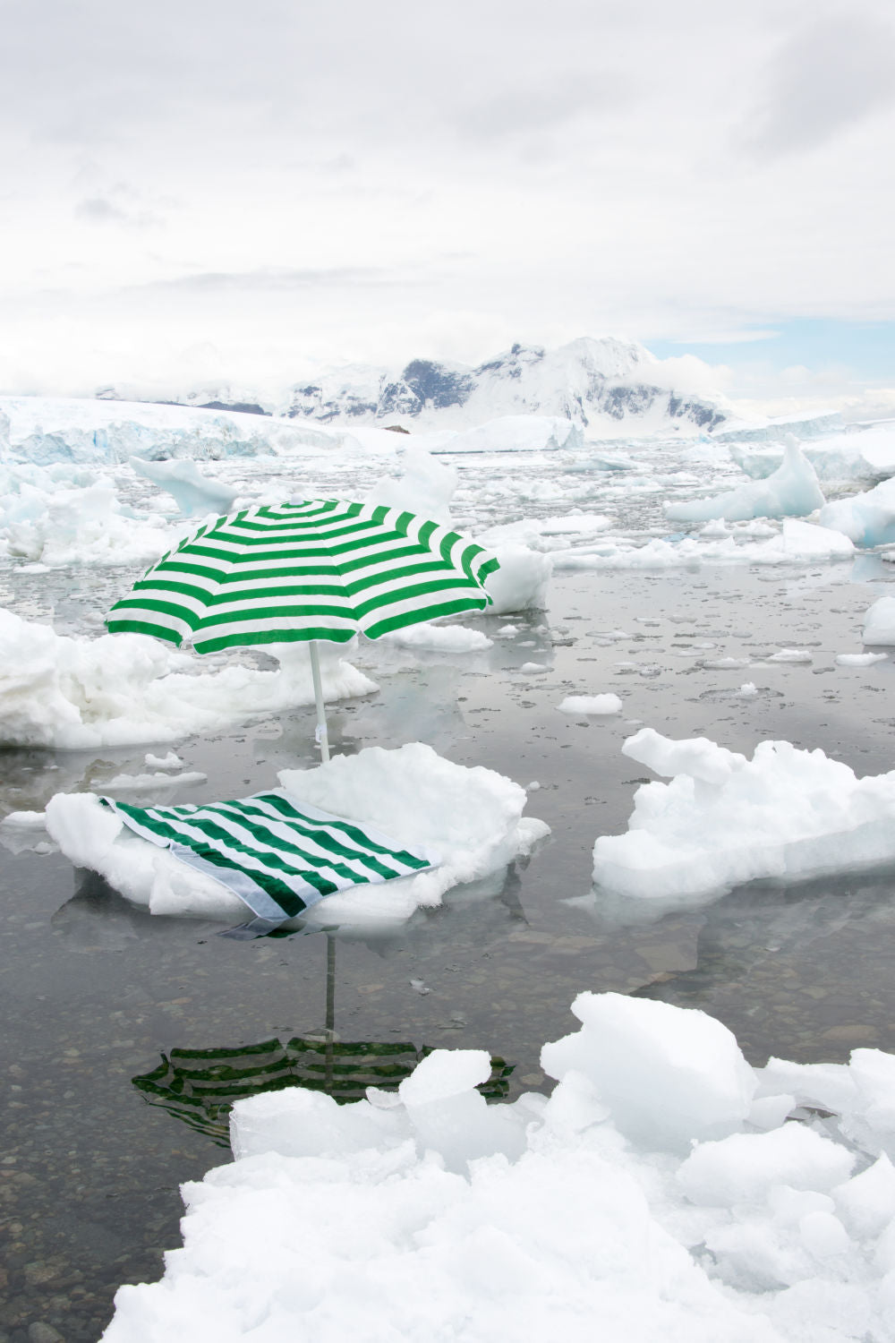 Green Umbrella Vertical