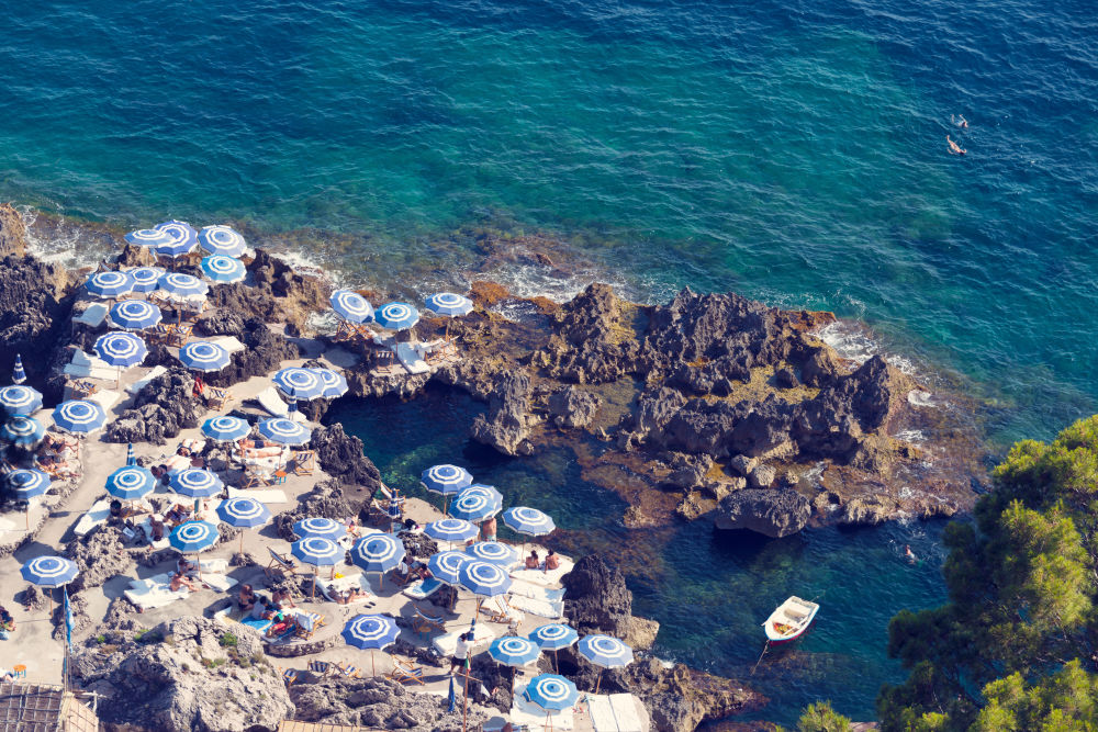 La Fontelina Umbrellas, Capri