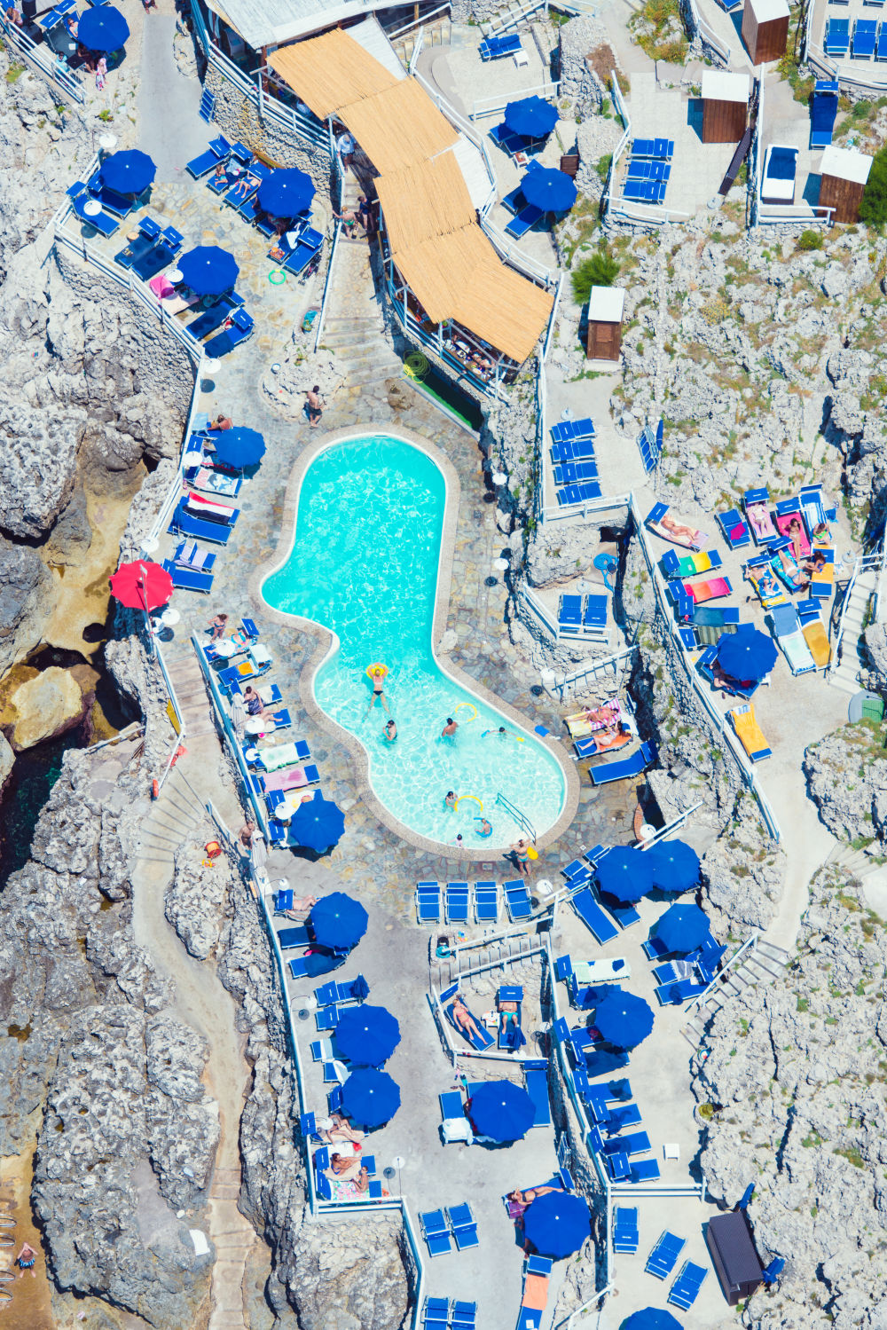 Lido del Faro Capri Triptych