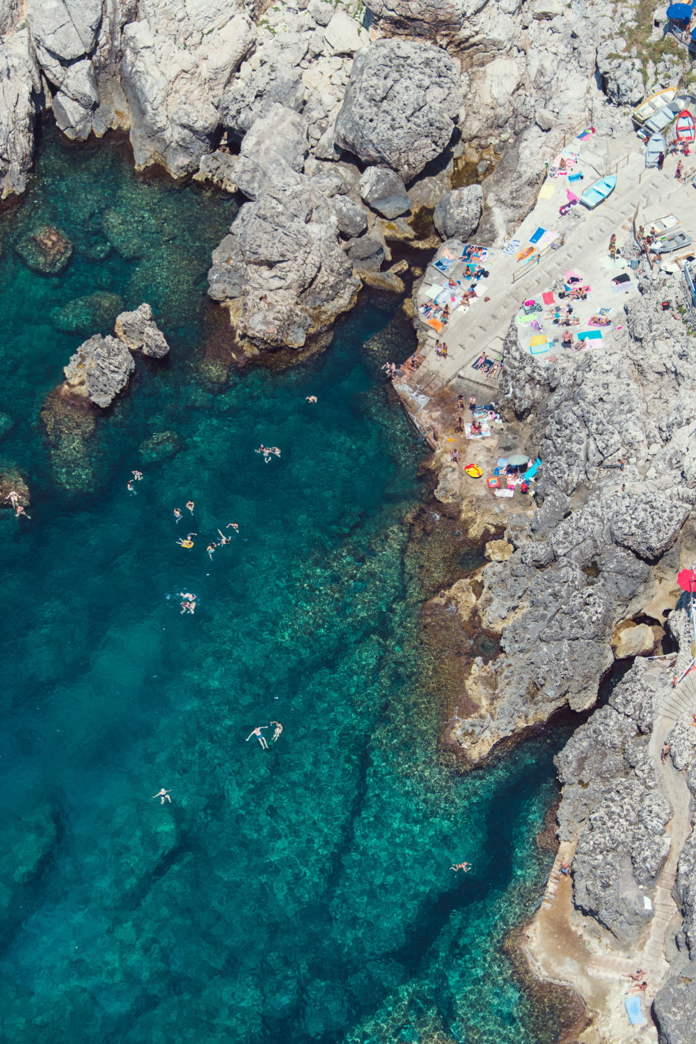 Lido del Faro Capri Triptych