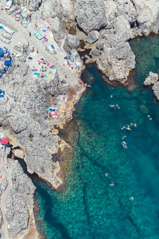 Lido del Faro Capri Triptych