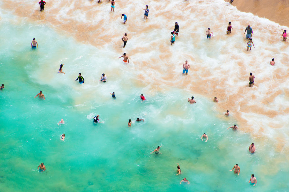 Maroubra Bay Teal Water Archive