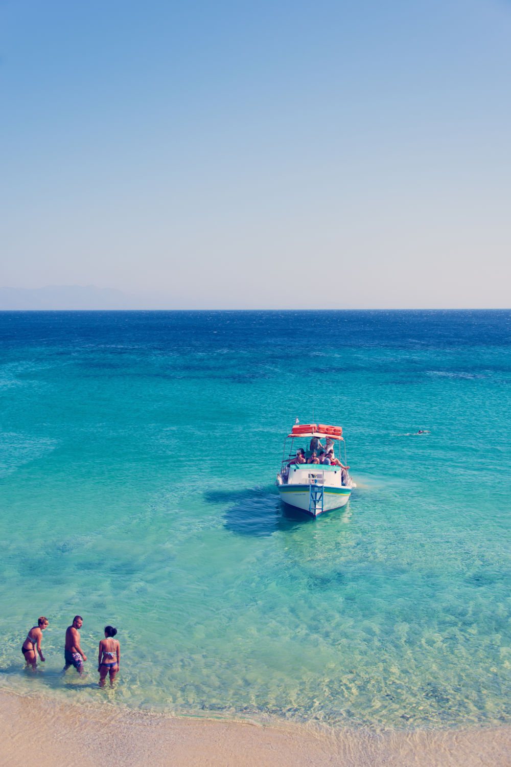 Mykonos Beach Vertical