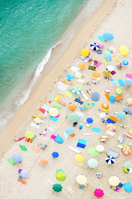 Neon Umbrellas, Vertical