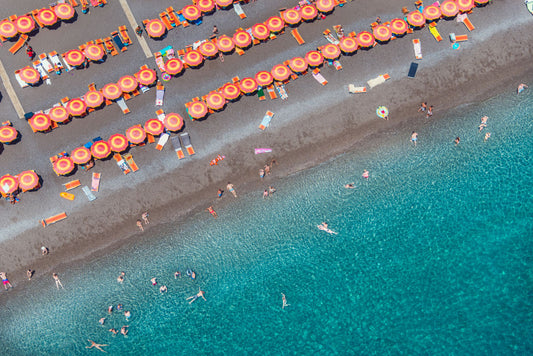 Orange Umbrellas, Positano