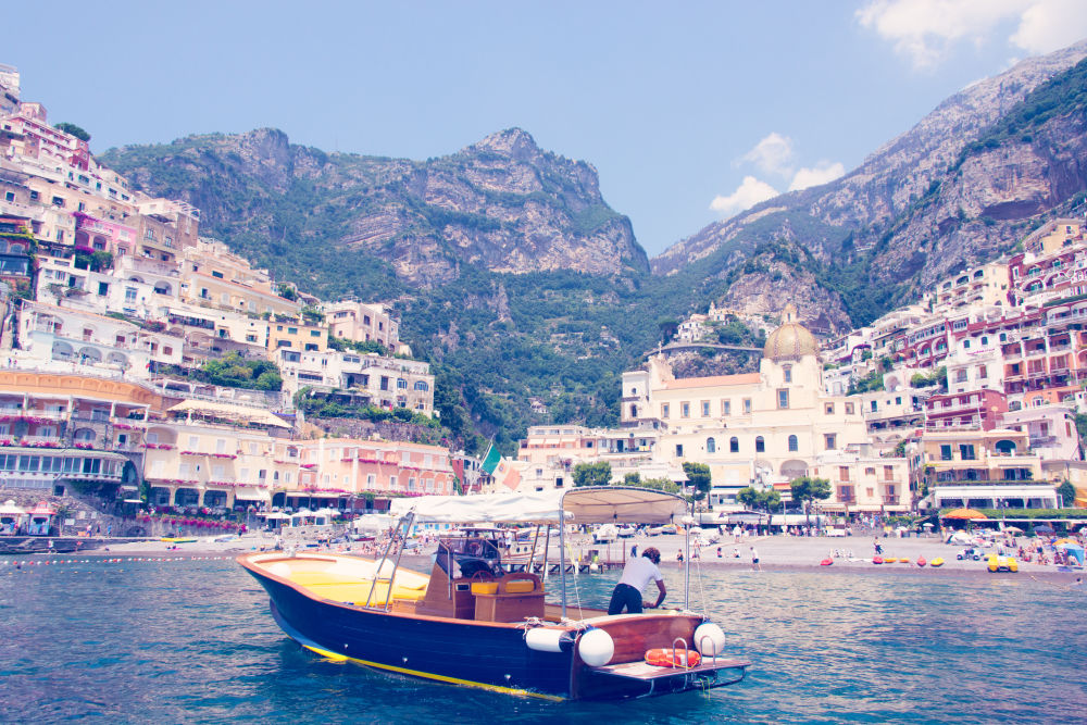 Positano Wooden Boat