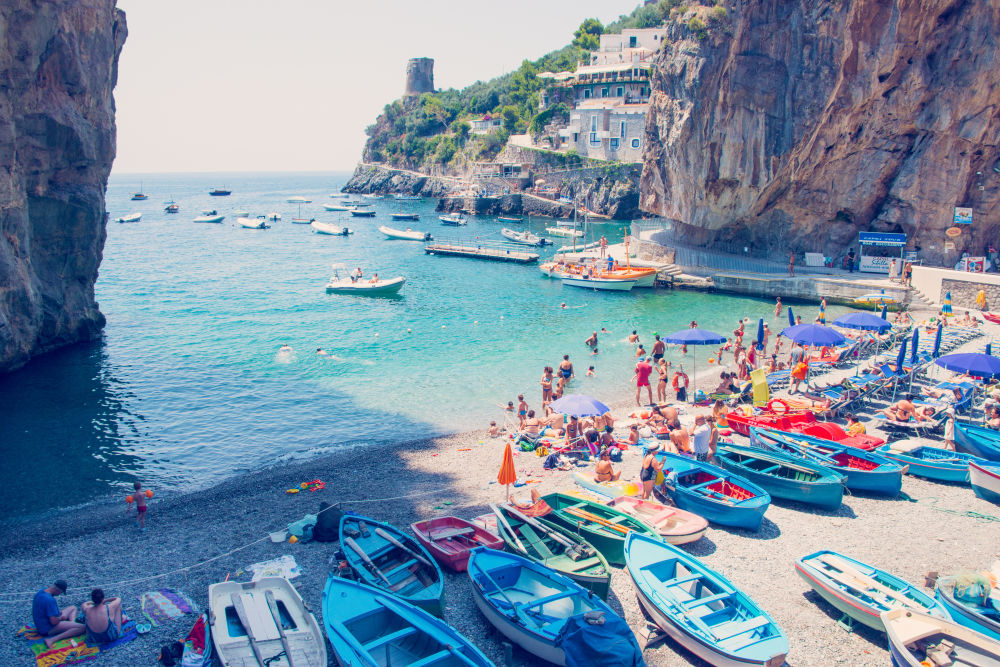 Photography by Gray Malin of Praiano