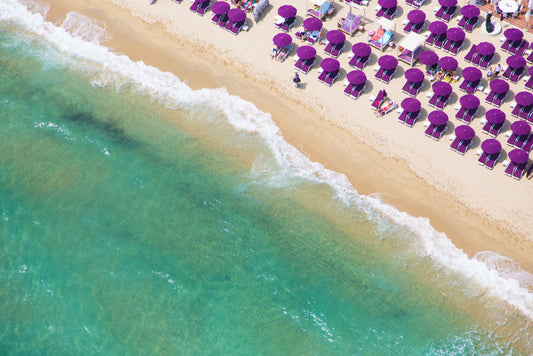 Purple Umbrellas, St. Tropez