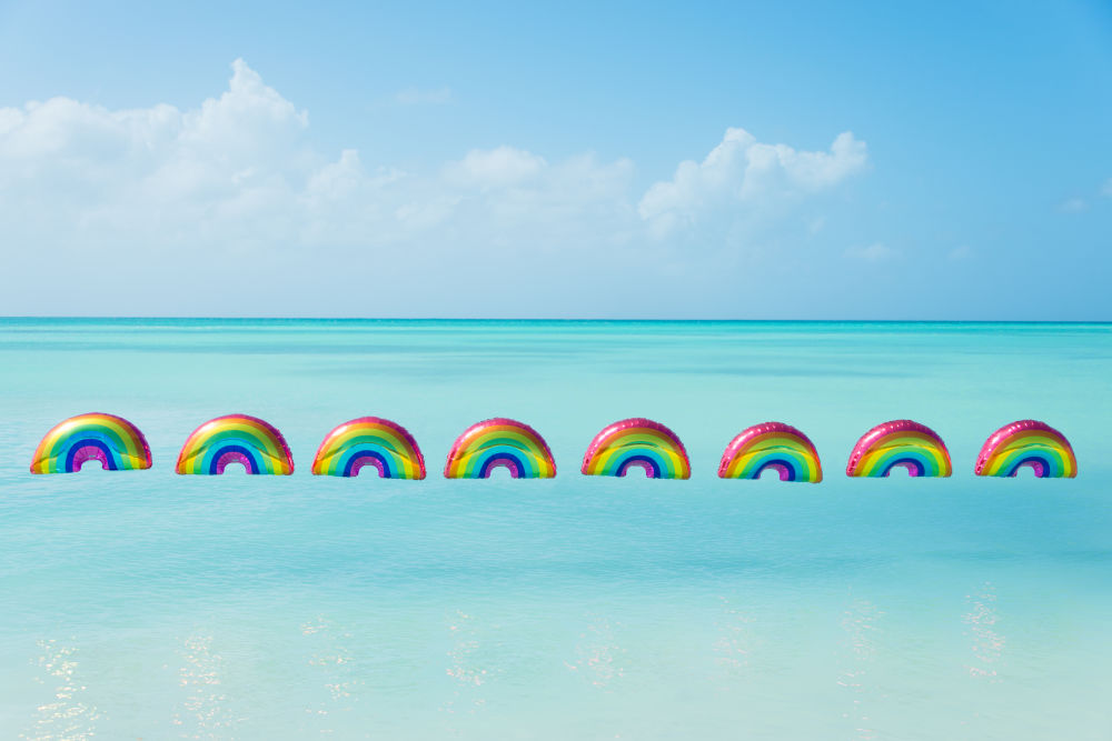 Rainbow Balloons