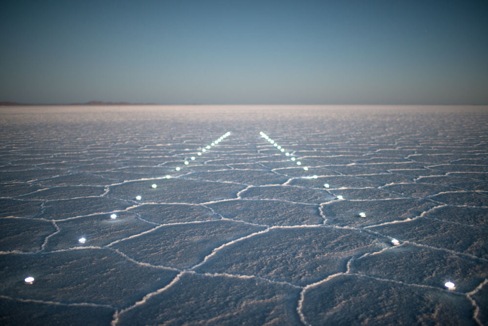 Photography by Gray Malin of Runway Lights 2