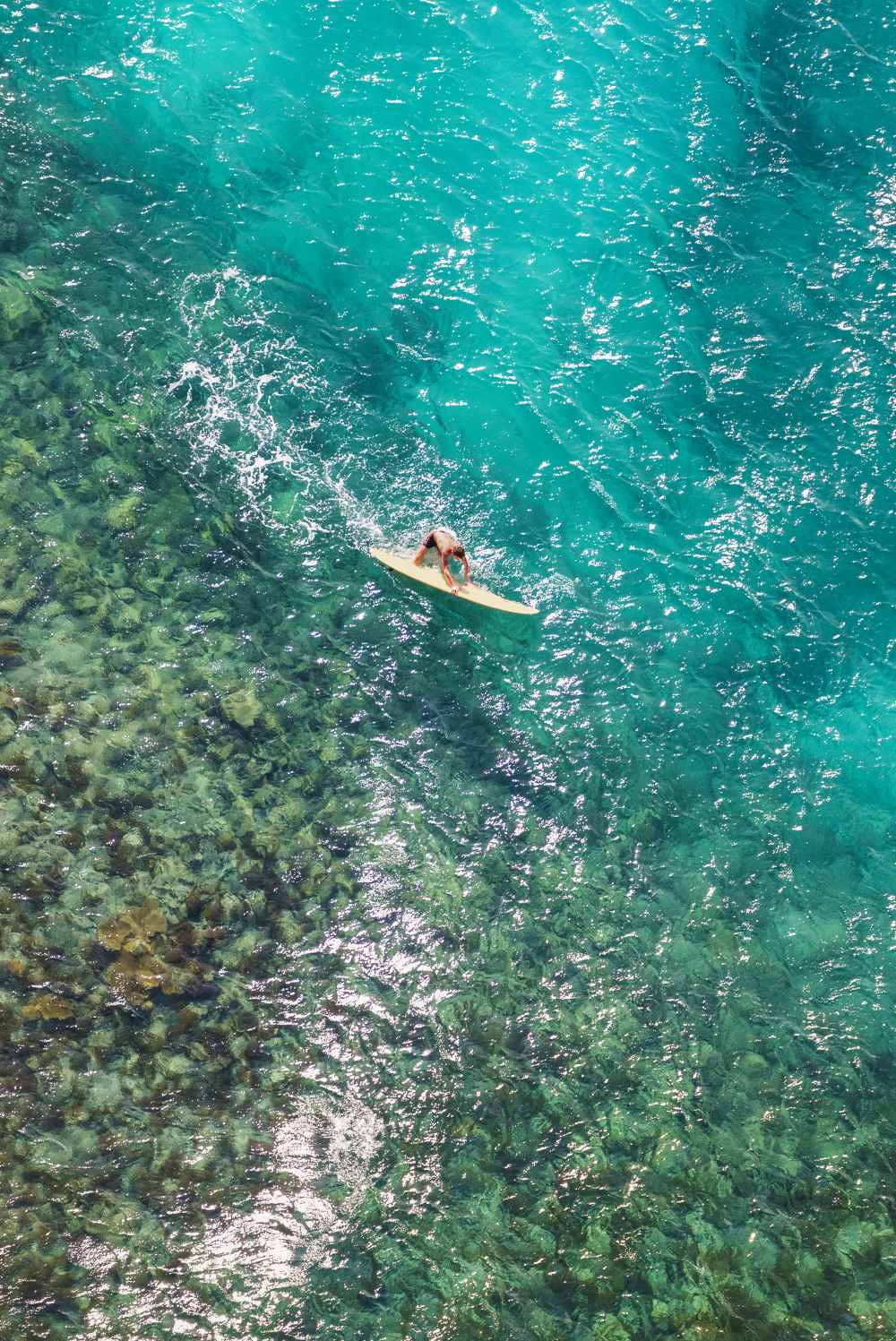 St. Barths Surfer Triptych