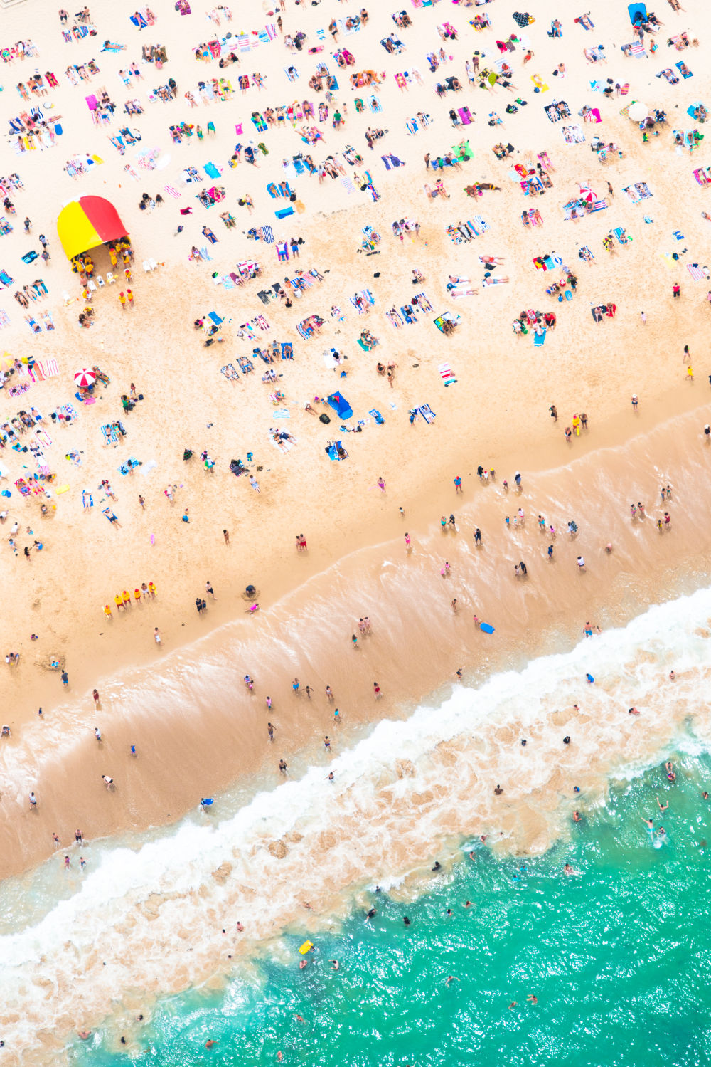 Photography by Gray Malin of Sydney Beach, Vertical