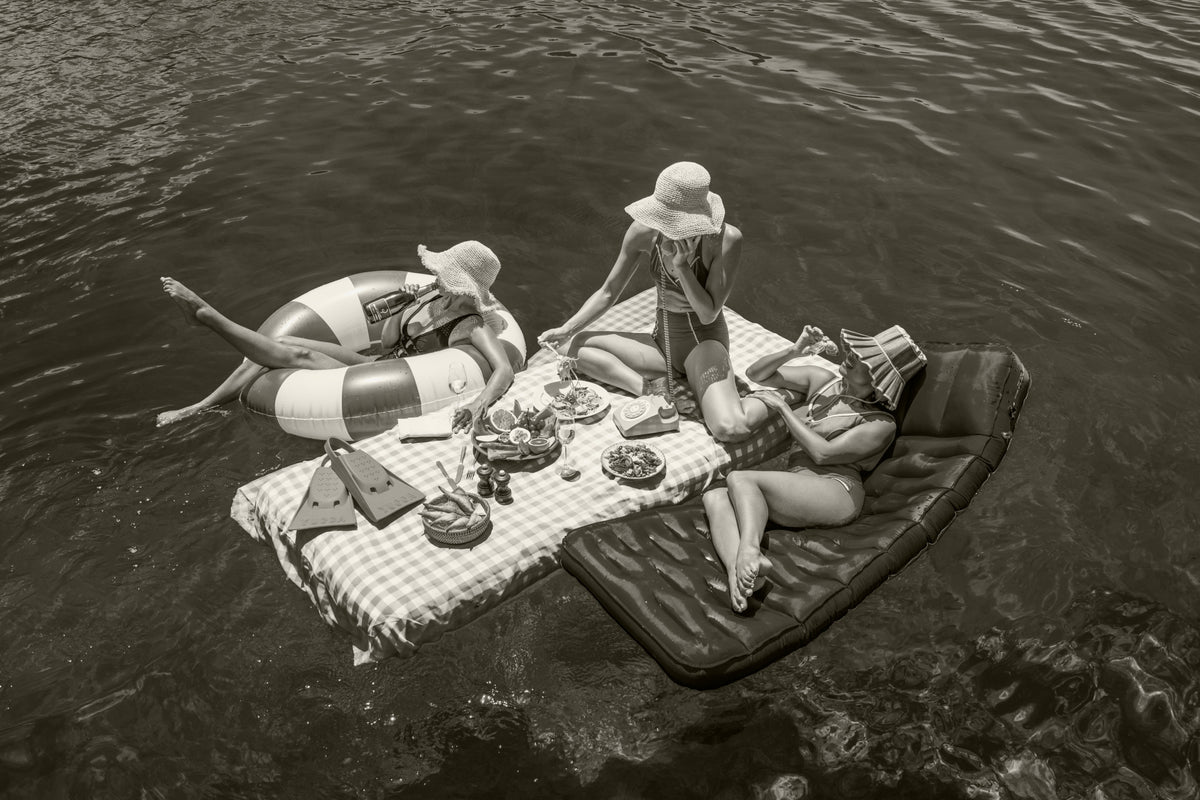 Table for Three, St. Barths (Sepia)