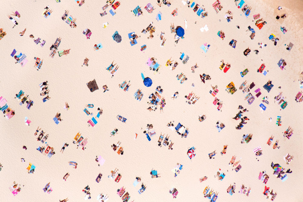Photography by Gray Malin of Tamarama Beach (Horizontal)