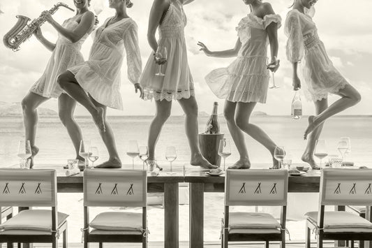 Product image for The Celebration, Nikki Beach, St. Barths (Sepia)