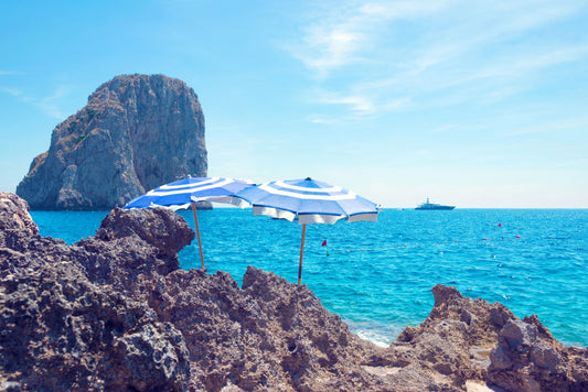 Two Umbrellas, Capri