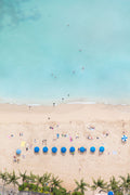 Waikiki Blue Umbrellas